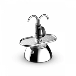Bialetti 7310 Mini Express inox 2 személyes indukciós kotyogós kávéfőző szett