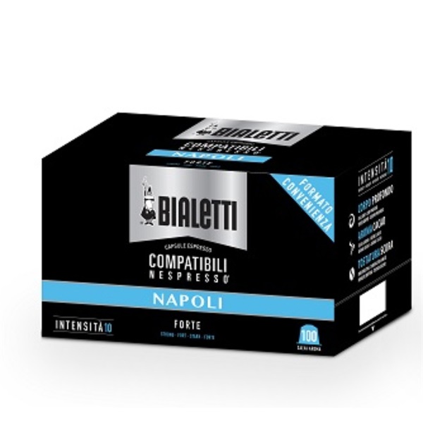 Bialetti Napoli Nespresso kompatibilis 100 db kávékapszula