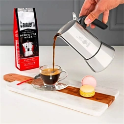 Bialetti Venus 7256/CN inox 10 személyes indukciós kotyogós kávéfőző