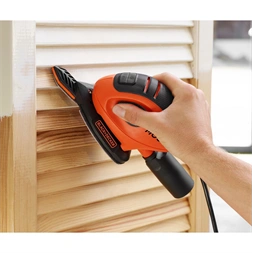 Black & Decker BEW230BCA-QS 55 W teljesítmény, csiszolópapír tartozékokkal deltacsiszoló