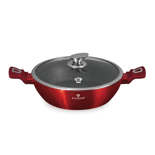Blaumann BL-3984 Burgundy Collection 3,8L 28 cm alacsony lábas fedővel