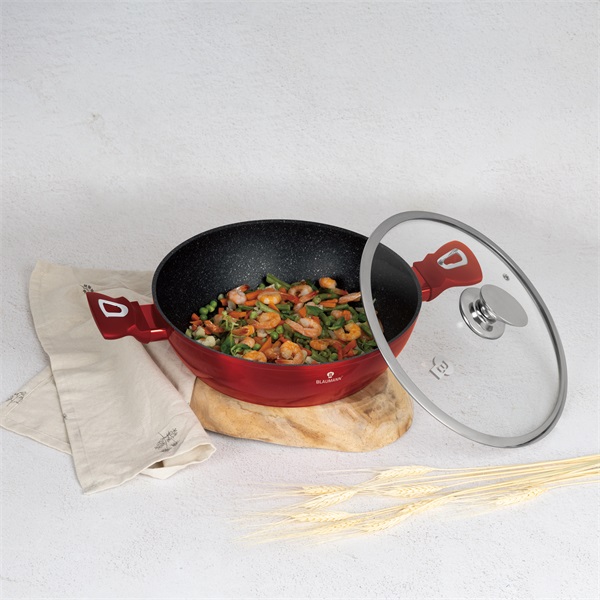 Blaumann BL-3984 Burgundy Collection 3,8L 28 cm alacsony lábas fedővel