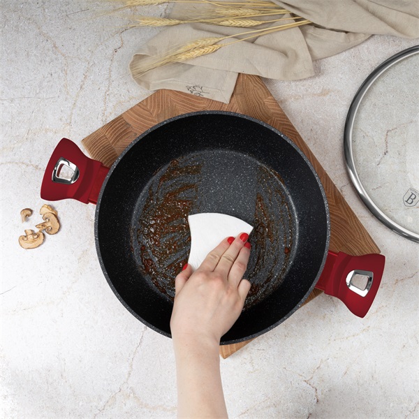 Blaumann BL-3984 Burgundy Collection 3,8L 28 cm alacsony lábas fedővel