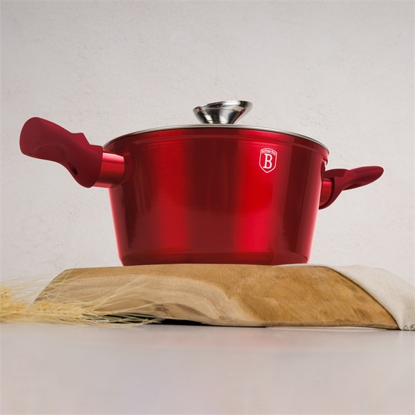 Blaumann BL-3985 Burgundy Collection 2,5L 20 cm lábas fedővel