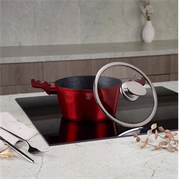 Blaumann BL-3985 Burgundy Collection 2,5L 20 cm lábas fedővel