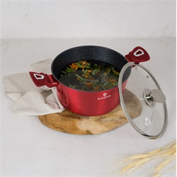 Blaumann BL-3986 Burgundy Collection 4,1L 24 cm lábas fedővel