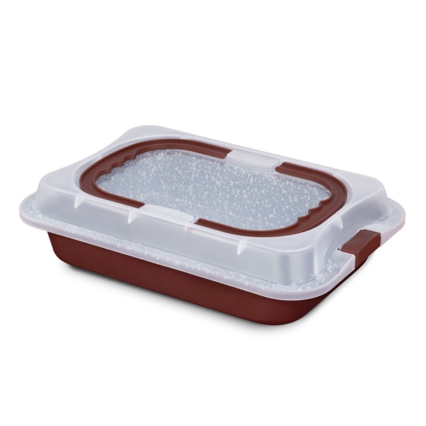 Blaumann BL-3891 Cerastone Collection 36,5x24,5x5,5 cm tepsi fedővel