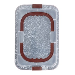 Blaumann BL-3891 Cerastone Collection 36,5x24,5x5,5 cm tepsi fedővel