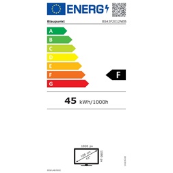 Blaupunkt 43" BS43F2012NEB Full HD Smart LED TV