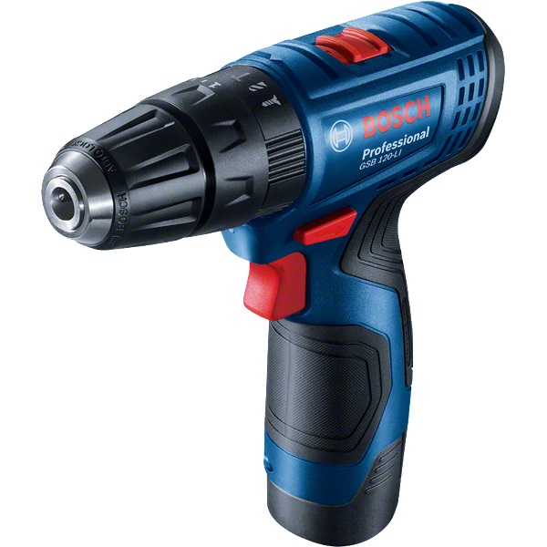 Bosch 06019G8100 GSB 120-Li Professional 2x2,0Ah kofferben akkus ütvefúró-csavarozó