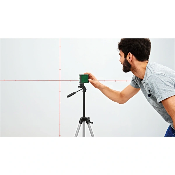 Bosch 0603663602 Quigo Plus keresztvonalas szintezőlézer + állvány