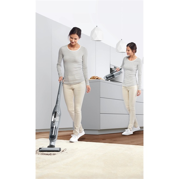 Bosch BCH3P210 Flexxo 2 az 1-ben szürke vezeték nélküli porszívó