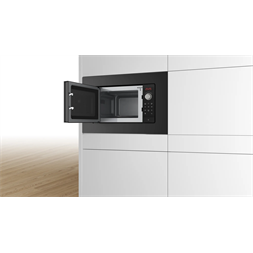 Bosch BFL623MB3 800W 20L fekete beépíthető mikrohullámú sütő