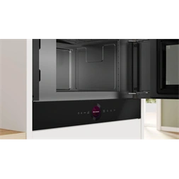 Bosch BFL7221B1 21 liter, fekete, beépíthető mikrohullámű sütő