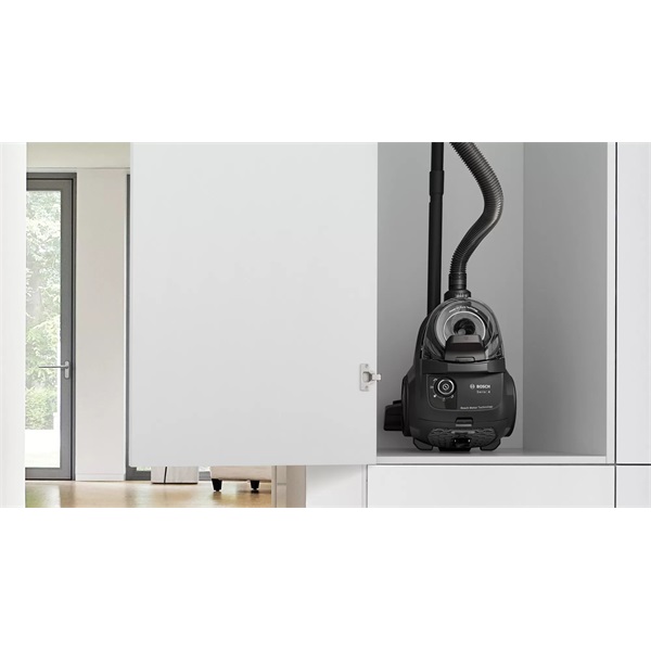 Bosch BGC21X300 Serie4 fekete porzsák nélküli porszívó (Újracsomagolt)