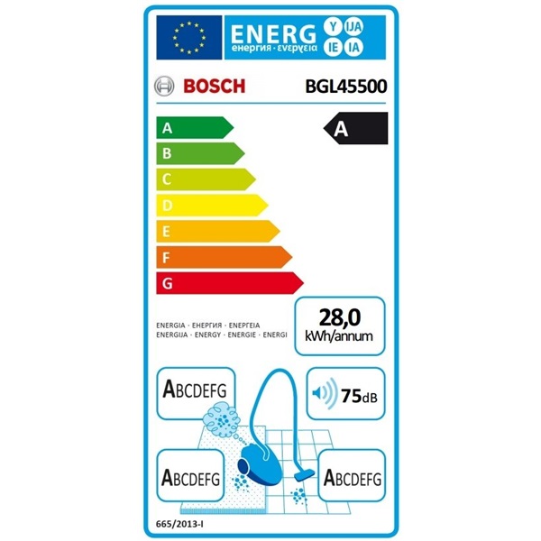Bosch BGL45500 porzsákos porszívó