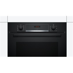 Bosch HBA534EB0 fekete, beépíthető, sütőtér: 71L, grill, hidrolitikus, sütő