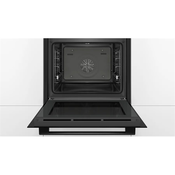 Bosch HBA534EB0 fekete, beépíthető, sütőtér: 71L, grill, hidrolitikus, sütő
