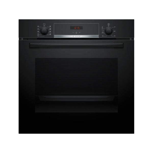 Bosch HBA534EB3 fekete, beépíthető, sütőtér: 71L, grill, légkeverés, sütő