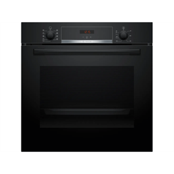 Bosch HBA534EB3 fekete, beépíthető, sütőtér: 71L, grill, légkeverés, sütő
