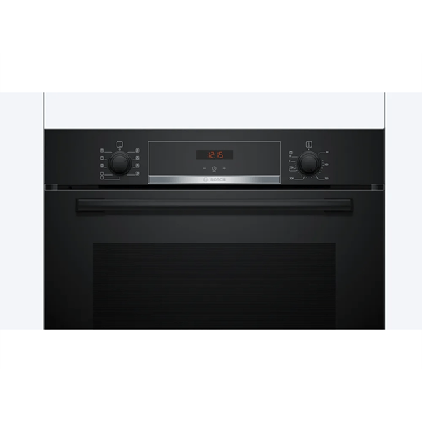 Bosch HBA534EB3 fekete, beépíthető, sütőtér: 71L, grill, légkeverés, sütő