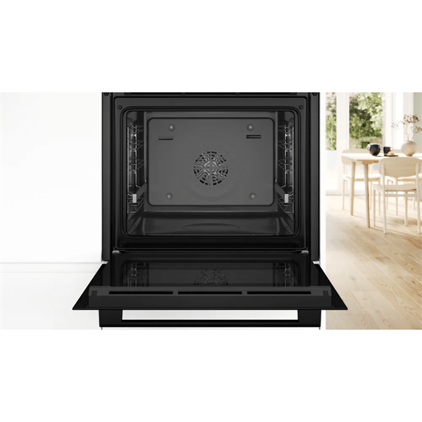 Bosch HBA534EB3 fekete, beépíthető, sütőtér: 71L, grill, légkeverés, sütő