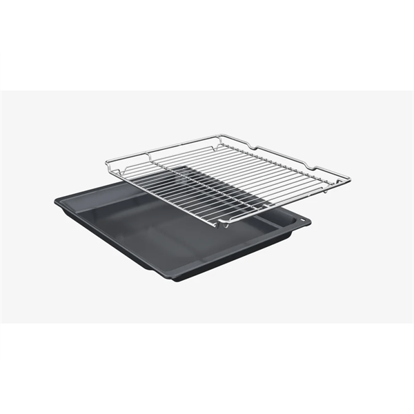 Bosch HBA534EB3 fekete, beépíthető, sütőtér: 71L, grill, légkeverés, sütő