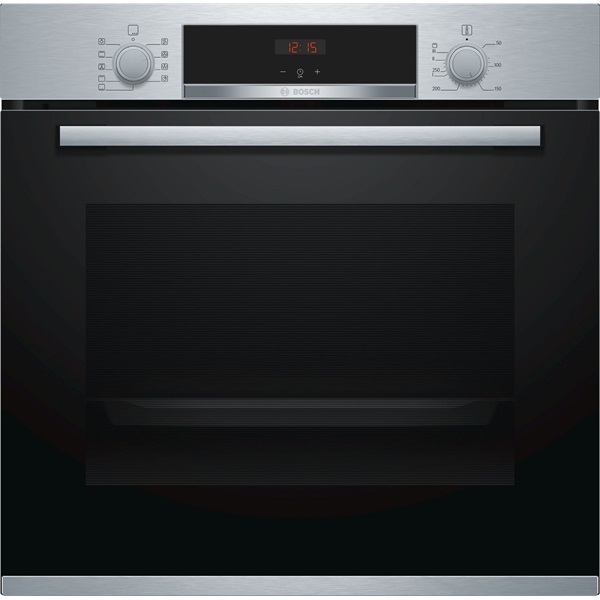 Bosch HBA534ES0 inox, beépíthető, sütőtér: 71L, grill, hidrolitikus, sütő