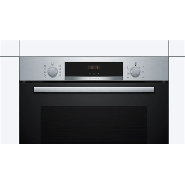 Bosch HBA534ES0 inox, beépíthető, sütőtér: 71L, grill, hidrolitikus, sütő