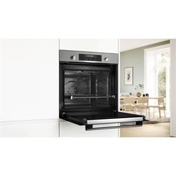 Bosch HBG578ES3 inox, beépíthető, sütőtér: 71L, grill, légkeverés, sütő