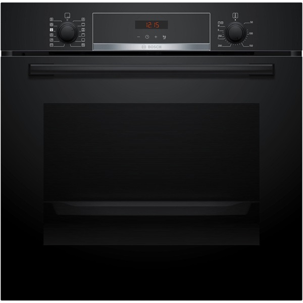 Bosch HQA574BB3 fekete, beépíthető, sütőtér: 71L, grill, légkeverés, sütő