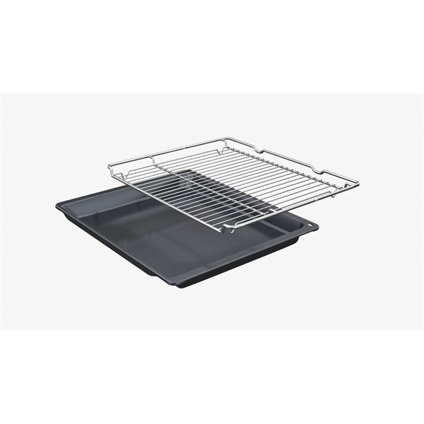 Bosch HQA574BB3 fekete, beépíthető, sütőtér: 71L, grill, légkeverés, sütő