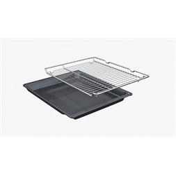 Bosch HQA574BB3 fekete, beépíthető, sütőtér: 71L, grill, légkeverés, sütő