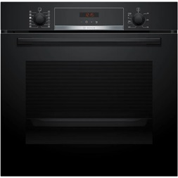 Bosch HQG572EB3 fekete, beépíthető, sütőtér: 71L, grill, légkeverés, sütő