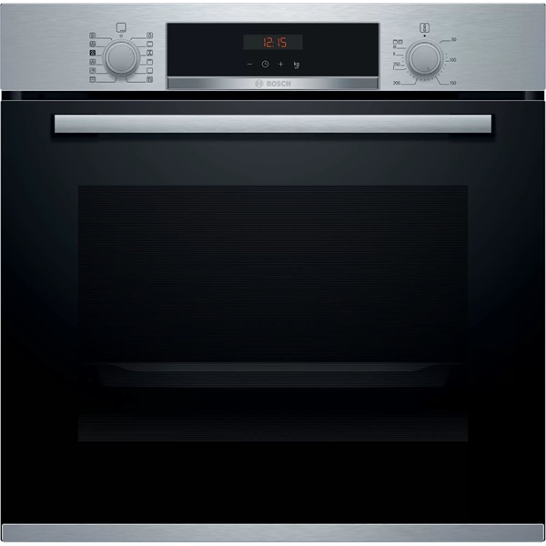 Bosch HRA574BS0 inox, beépíthető, sütőtér: 71L, légkeverés, pirolitikus, sütő