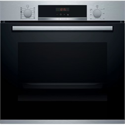 Bosch HRA574BS0 inox, beépíthető, sütőtér: 71L, légkeverés, pirolitikus, sütő
