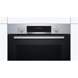 Bosch HRA574BS0 inox, beépíthető, sütőtér: 71L, légkeverés, pirolitikus, sütő