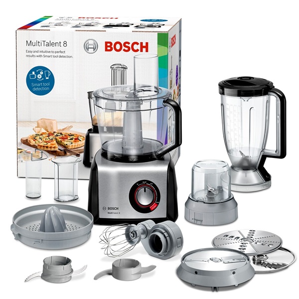 Bosch MC812M844 1250W, 2,4L, fekete konyhai robotgép