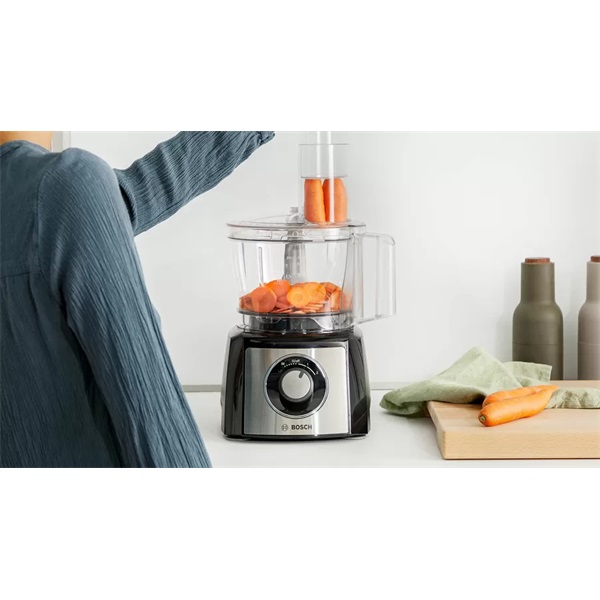 Bosch MCM3501M 800W, 2,3L, fekete kompakt konyhai robotgép
