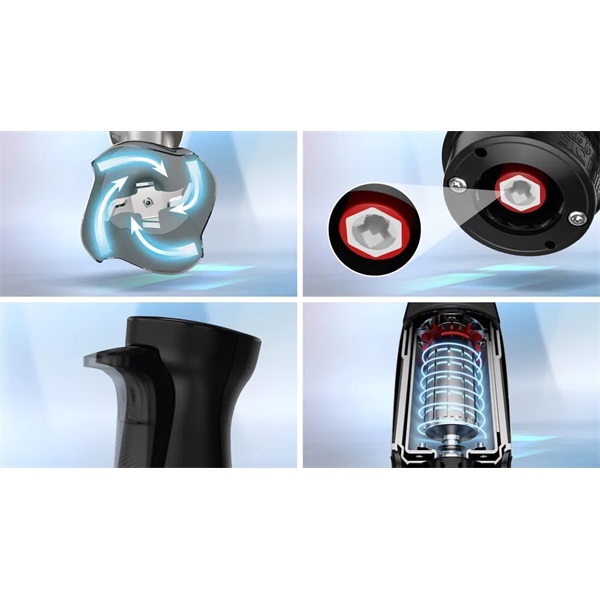 Bosch MSM6M623 ErgoMaster Serie6 4in1 fekete botmixer szett