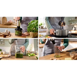 Bosch MSM6M623 ErgoMaster Serie6 4in1 fekete botmixer szett