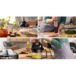 Bosch MSM6M623 ErgoMaster Serie6 4in1 fekete botmixer szett