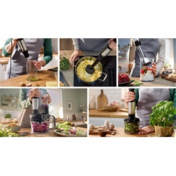 Bosch MSM6M673 ErgoMaster Serie6 5in1 fekete botmixer szett