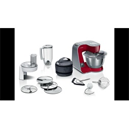 Bosch MUM5X720 1000W, 3,9L, vörös konyhai robotgép