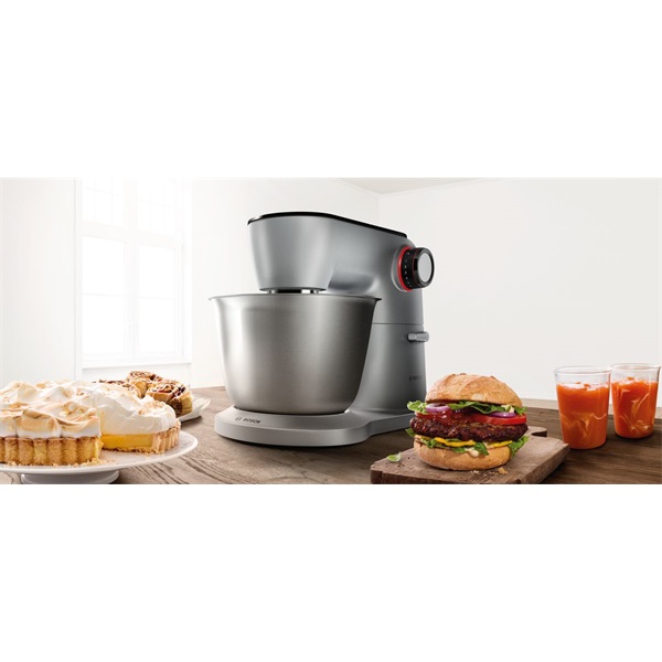 Bosch MUM9B34S27 1400W, 5,5L, inox konyhai robotgép szett
