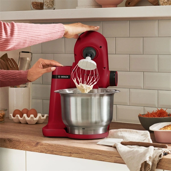 Bosch MUMS2ER01 700W, 3,8L, vörös konyhai robotgép