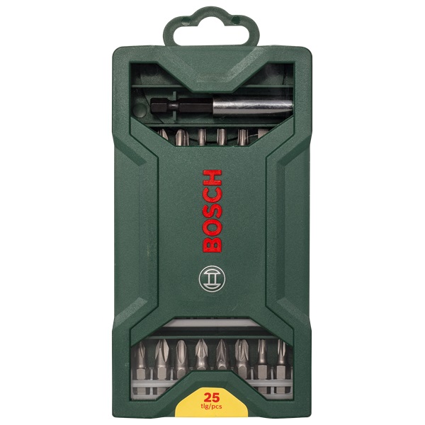 Bosch Mini X-Line 25 részes bit csavarozófej-készlet