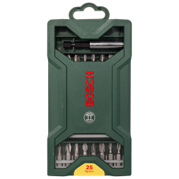 Bosch Mini X-Line 25 részes bit csavarozófej-készlet