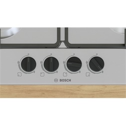 Bosch PGP6B5K60 inox, beépíthető, gáz, főzőzóna:4, beépíthető méret: 58,2cm, főzőlap