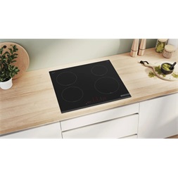 Bosch PIE631HC1E fekete, beépíthető, indukciós, főzőzóna: 4, beépíthető méret: 60cm, főzőlap